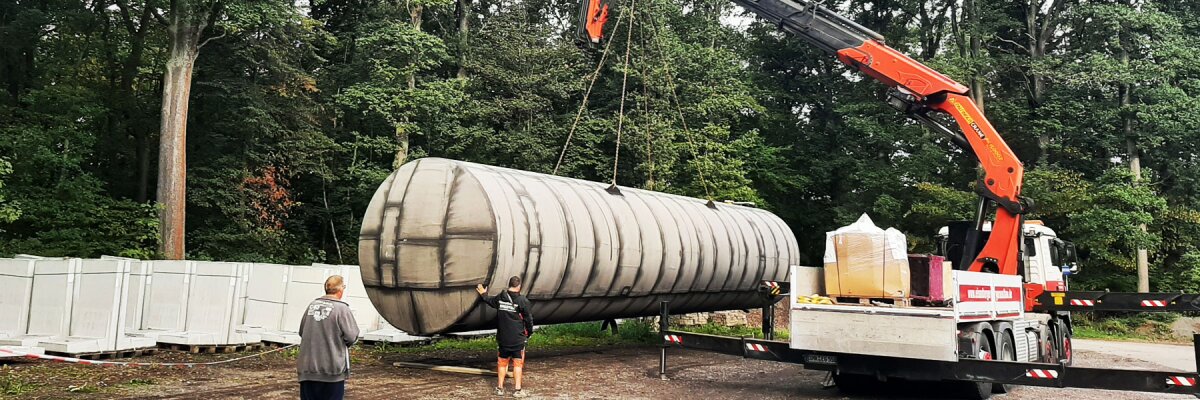 Der Löschwassertank: Absicherung für den Ernstfall - 