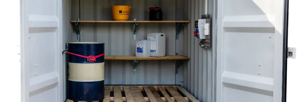 Gefahrstoffcontainer: Safety First! - 