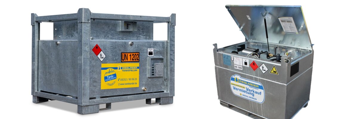 IBC Container 1.000 Liter: Immer sicher transportieren - 