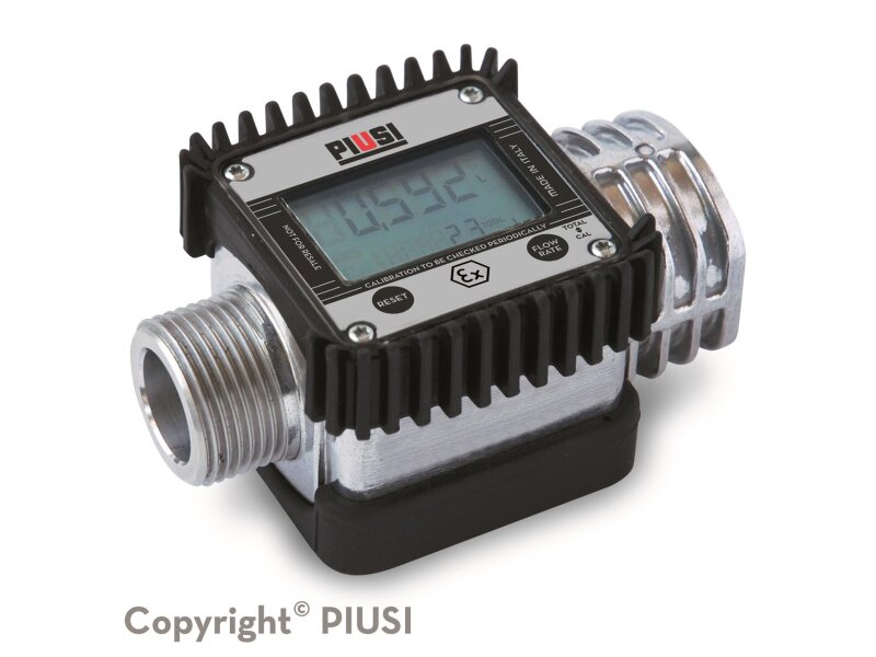 Zählwerk K24 ATEX Digital mit LCD Anzeige Piusi