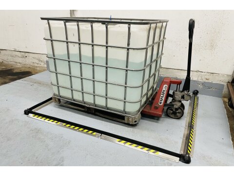 Boden Barriere - Modulare Auffangwanne mit befahrbarer...