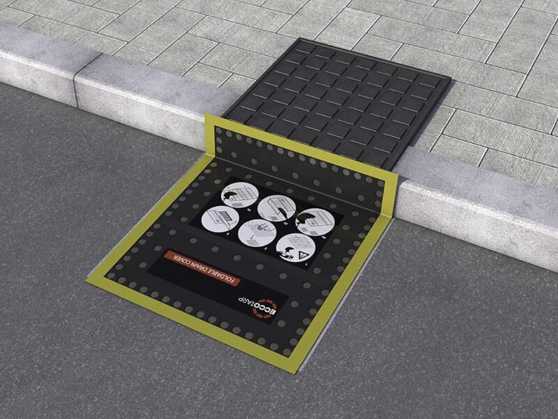 Kanalabdeckung Gully Schnellabdichtung (SET 3 St MDC 02) MDC 20