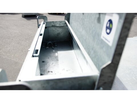 Mobile Tankstelle QUADRO-D 2000 Liter – Doppelwandiger Stahltank mit UN-Zulassung