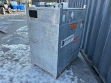 Mobile Tankstelle Diesel 1000 l – doppelwandig verzinkt, 230 V Pumpe 45 l/min gebraucht