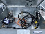 Mobile Tankstelle Diesel 950 l – verzinkter Stahltank mit 230 V Pumpe 45 l/min gebraucht