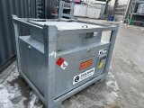 Mobile Tankstelle Diesel 950 l – verzinkter Stahltank mit 230 V Pumpe 45 l/min gebraucht