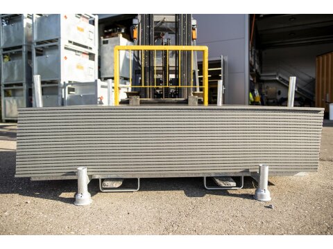 Überfahrplatten Kunststoff 20 t – 240 × 120 cm, schwer belastbar