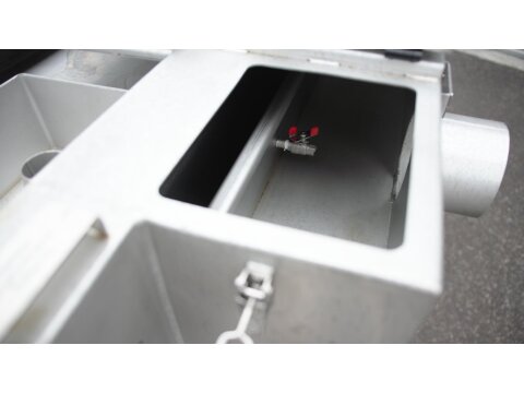 Mobiler Öl- & Koaleszenzabscheider aus Edelstahl – NS 10 / 2,5 m³ mit integriertem Schlammfang zur Miete