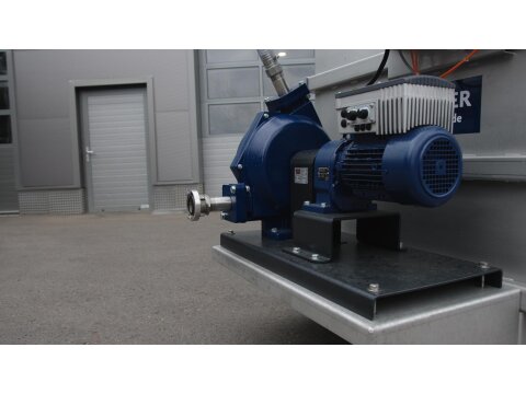 Mobiler Öl- & Koaleszenzabscheider aus Edelstahl – NS 10 / 2,5 m³ mit integriertem Schlammfang zur Miete