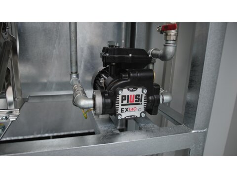 FuelTainer 6000 Liter – Mobile Benzintankstelle mit AwSV & IBC Zulassung – 15ft Containertankstelle für Diesel & HvO