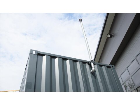 FuelTainer 6000 Liter – Mobile Benzintankstelle mit AwSV & IBC Zulassung – 15ft Containertankstelle für Diesel & HvO