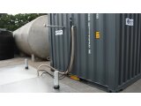 FuelTainer 3000 Liter Tankstellencontainer und Diesel Abfüllplatz – mobile Tankstelle – Baustellentank mit Dieselpumpe 70 l/min – AwSV