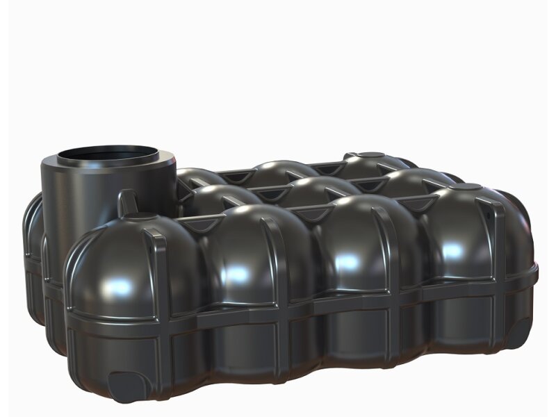 Regenwassertank 5.000 Liter Flachtank unterirdisch