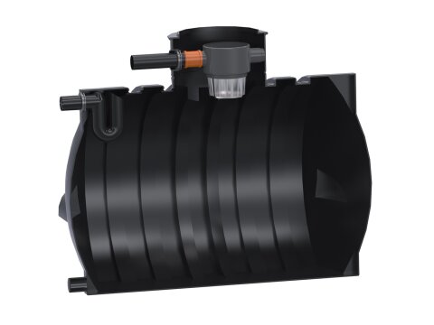 Regenwassertank 4.000 Liter Ozeanis unterirdisch