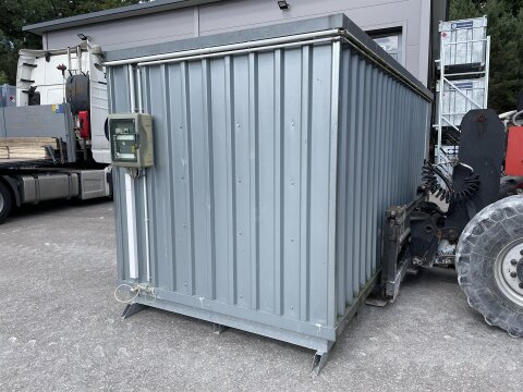 SafetyTainer Gefahrstoffcontainer verzinkt gebraucht – 5075 × 2075 × 2375 mm