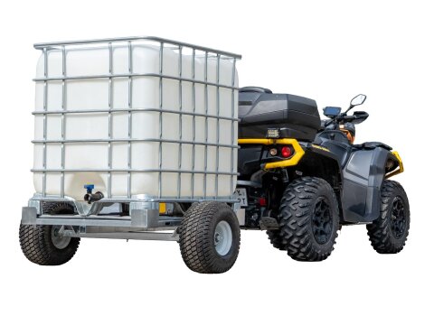 Weidefass - Anhänger für 1000 l IBC – Mobile Tränkelösung