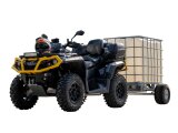 Weidefass - Anhänger für 1000 l IBC – Mobile Tränkelösung