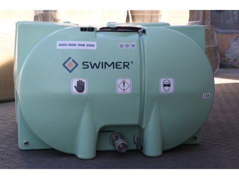 Wasserfass Transportfass 6.000 Liter Tank PE oberirdisch...