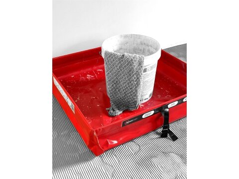 Faltbare Auffangwanne FASTER 20 - 292 Liter, Roll-Faltstruktur für schnelles Auffangen und Lagerung