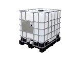 1000 l IBC Container Wassertank auf PE-Palette – gebraucht, gespült, rekonditioniert