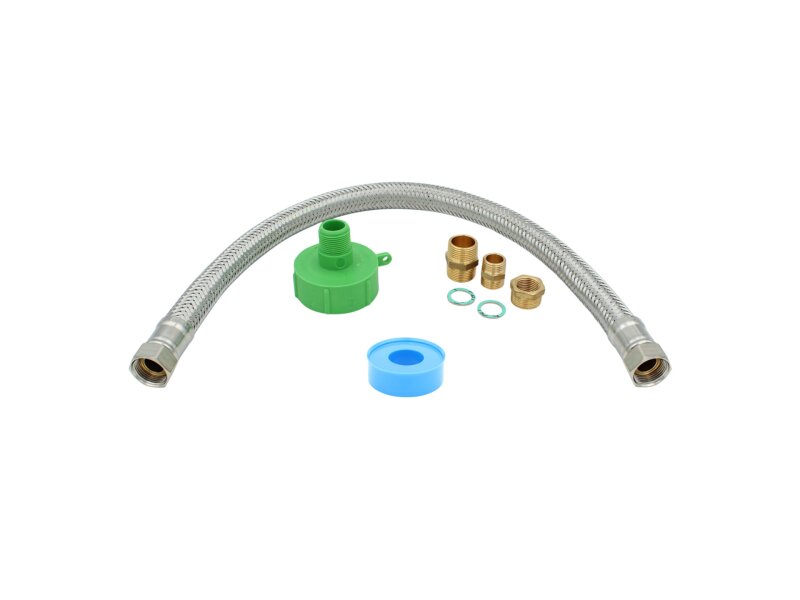 IBC Container Tränke Anschlussset 70cm DN19 2x0,75x0,5 Zoll