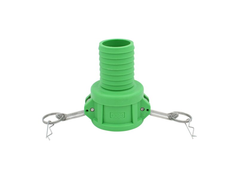 IBC Container Camlock 2 Zoll Dose Typ C auf Schlauchtülle 50mm