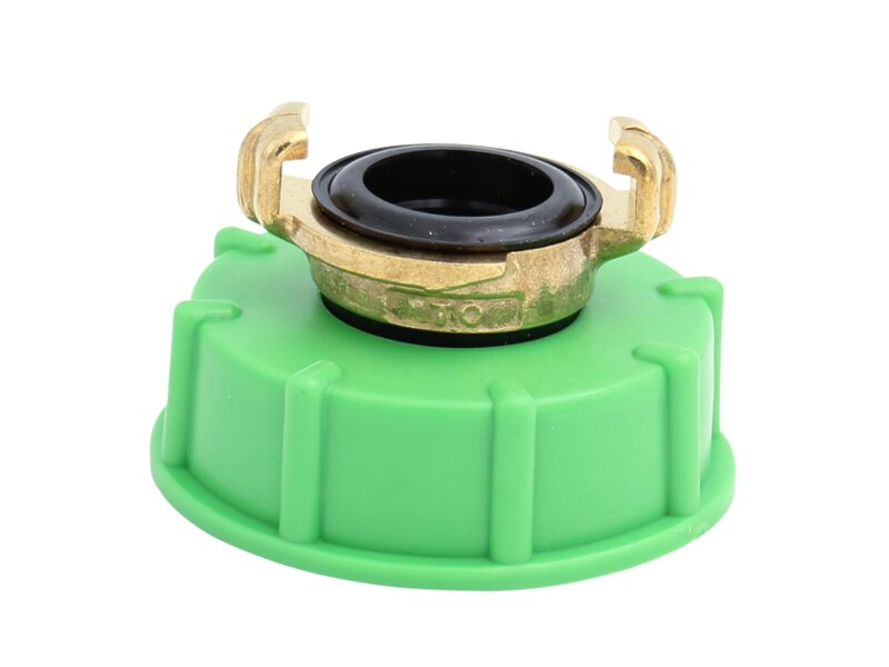 IBC Container Adapter S60x6 IG auf Schnellkupplung 0,75 Zoll AG