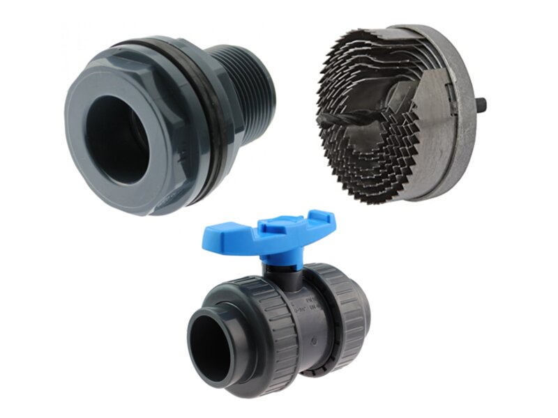 Montage Set  2"für oberirdische PE-Tanks