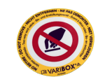 VARIBOX-Aufkleber Kappe Kombi-Belüfter