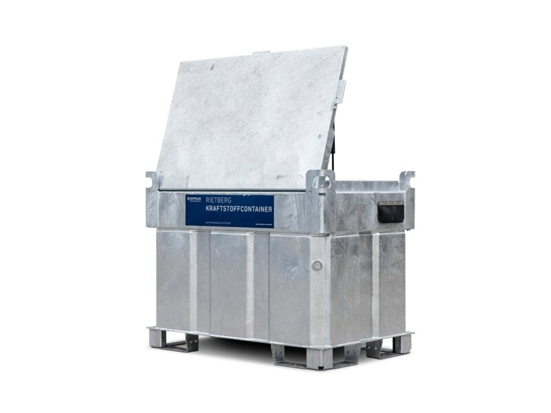 Mobile Tankstelle Diesel 450 l – 230 V Pumpe 45 l/min, AwSV- & WHG-konform.