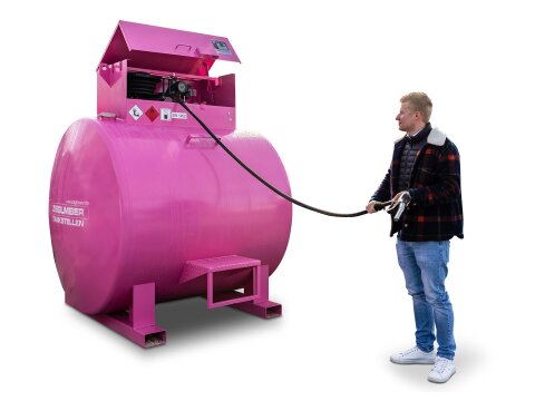 Mobile Tankstelle Diesel & HVO 2.900 Liter