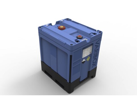 VARIBOX 800 Liter FC doppelwandiger IBC Tank