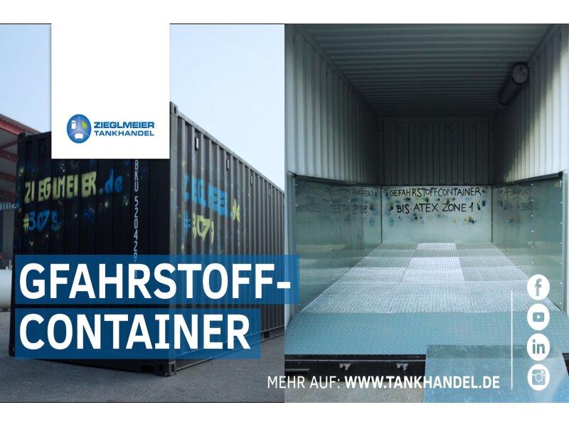 SafetyTainer XL 20 Gefahrstoffcontainer – großer Sicherheitscontainer
