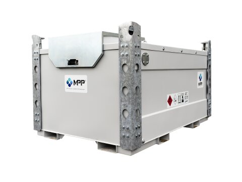 Mobile Tankstelle Diesel 3.000 Liter Dieseltank für Baustellen