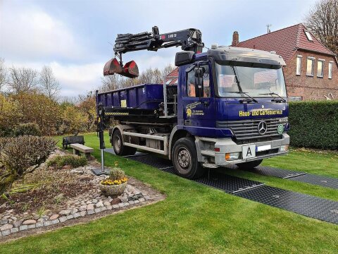 Überfahrplatten aus Kunststoff – belastbar bis 40 t