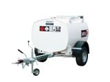 Mobile Tankstelle 1000 l – Tankanhänger, WHG-konform für Baustellen & Industrie