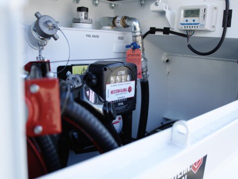 Mobile Tankstelle 950 l Diesel + 160 l AdBlue® – 2-Achs-Tankanhänger