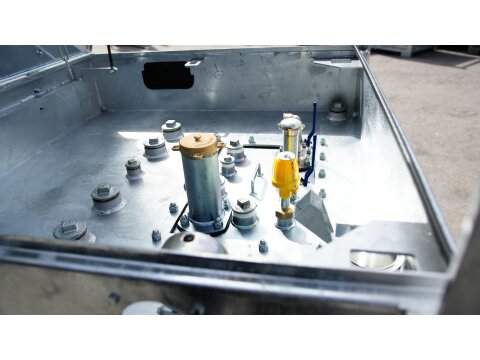 Mobile Tankstelle Diesel 3.000 Liter doppelwandig verzinkt