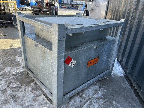 Mobile Tankstelle Diesel 950 l – verzinkter...