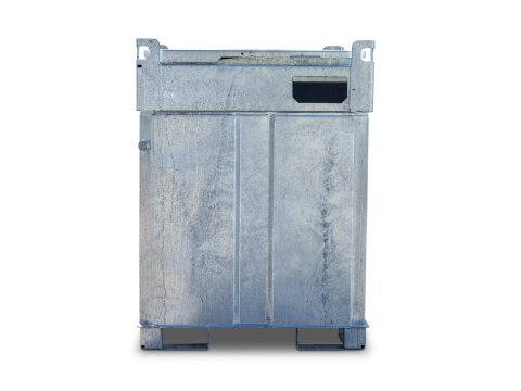 Mobile Tankstelle Diesel 950 l – verzinkter Stahltank, 230 V Pumpe 45 l/min, AwSV- & WHG-konform