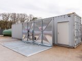 Diesel Abfüllplatz ECO Outdoor – WHG-konformer Betankungsplatz mit Spritzschutzwand für Baustellen & Betriebe