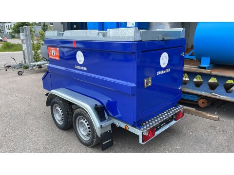 Tankanhänger Diesel 950L – Mobile Dieseltankanlage mit ADR & DIBt-Zulassung für NEA- und Baustellenbetankung