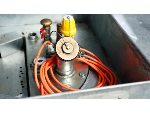 Mobile Tankstelle Diesel 2900 Liter 230V Pumpe verzinkt