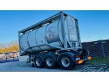 Tankcontainer 25.000 l Edelstahl isoliert – ideal für Trafoöle & Gefahrstoffe mieten