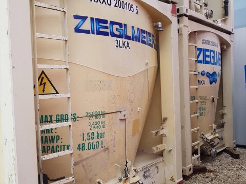 TankTainer 47.500 Liter mieten – mobiler Tankcontainer, Löschwassertank & Wassertank