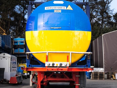 TankTainer 35.000 Liter mieten – V4A Edelstahl Tankcontainer für mobile Gefahrstofflagerung