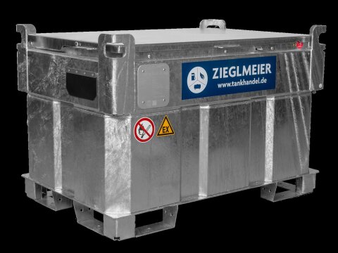 Mobile-Benzintankstelle 330l mit 230V Pumpe für...