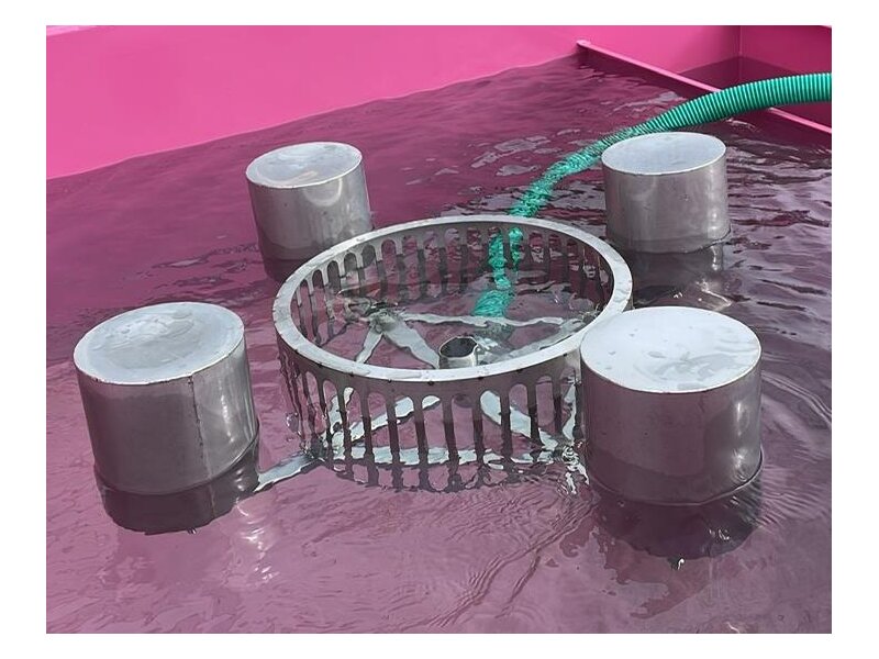 Pontonskimmer (Wehrskimmer) – Ölsperren-Skimmer für Gewässerschutz