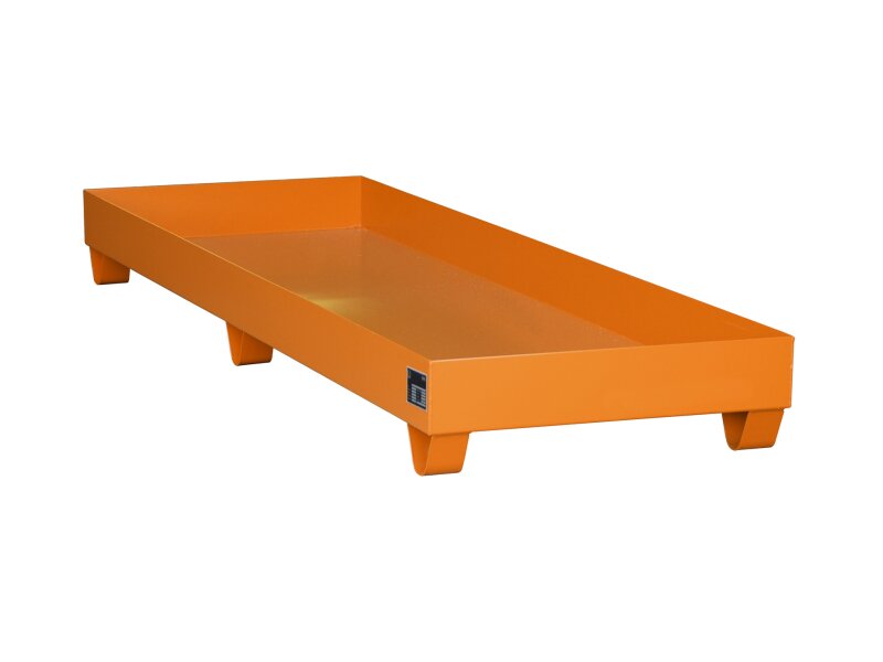 Auffangwanne 2040 ohne Gitterrost 1200x1200x285mm mit Stützfüße