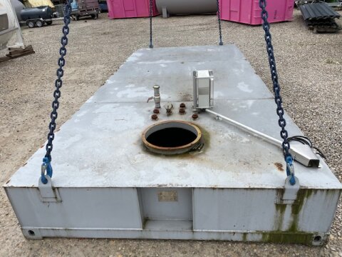 FuelTainer Krampitz 4.800 l Dieseltank doppelwandig – mit Containeraufnahme für 15ft & NEA